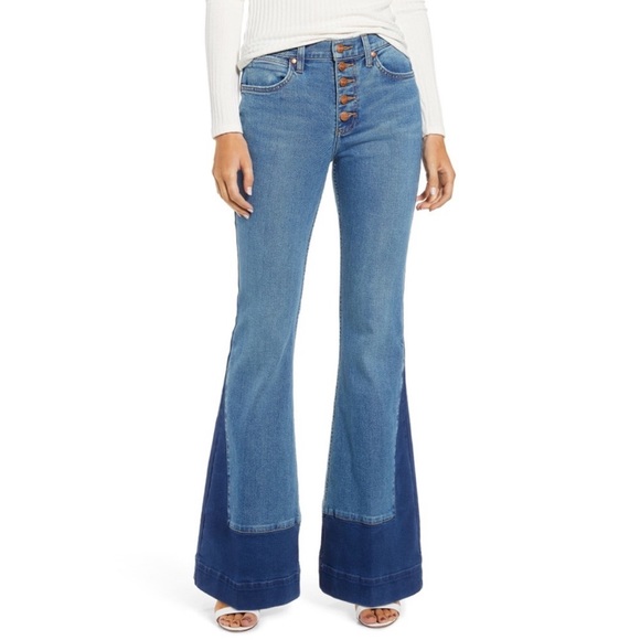 Wrangler High Rise Flare Jeans - Picture 2 of 13